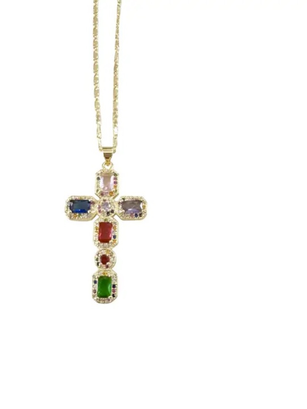 Gemelli Rome Cross Necklace